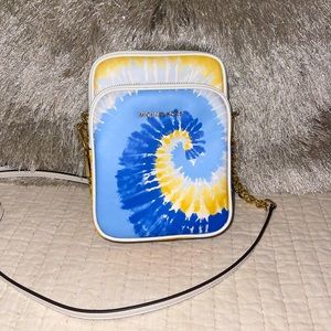 NWOT Michael Kors Crossbody Tie Dye Bag
